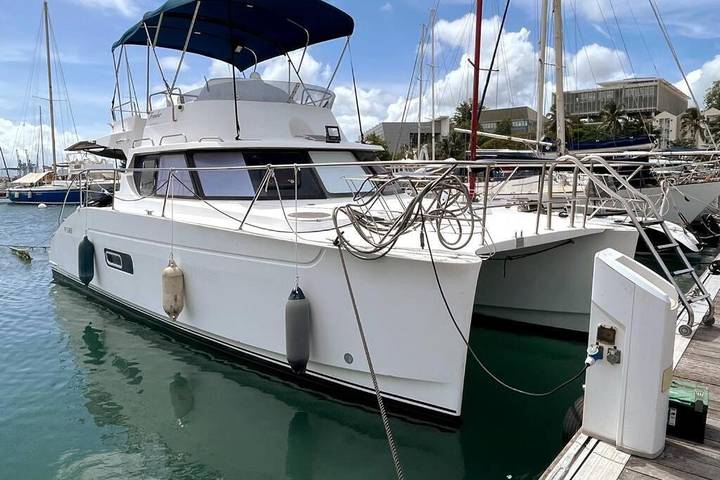 Bateau pour 5 personnes, avec terrasse et vue en Guadeloupe