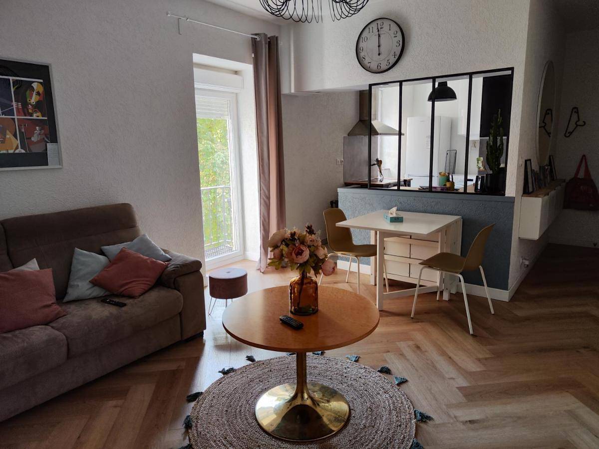 Appartement entier, Le Petit Angle Appartement 2 Pièces, plein centre ville, près de la gare jusqu'à 4 personnes in Valserhône, Nantua