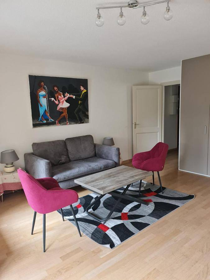 Holiday rental for 2 people, with Balcony and Terrace as well as View in Munster (Haut-Rhin)
