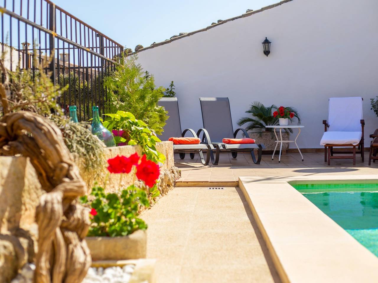 Es Pujol - Beautiful Mallorcan house with private pool in Campanet in Campanet, Majorca Center