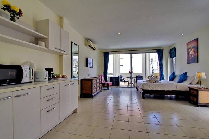 Appartement de vacances pour 2 personnes, avec vue et jardin