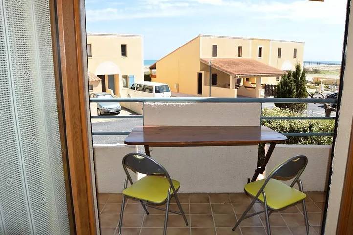 Ferienwohnung für 5 Personen, mit Ausblick und Balkon in Port Leucate