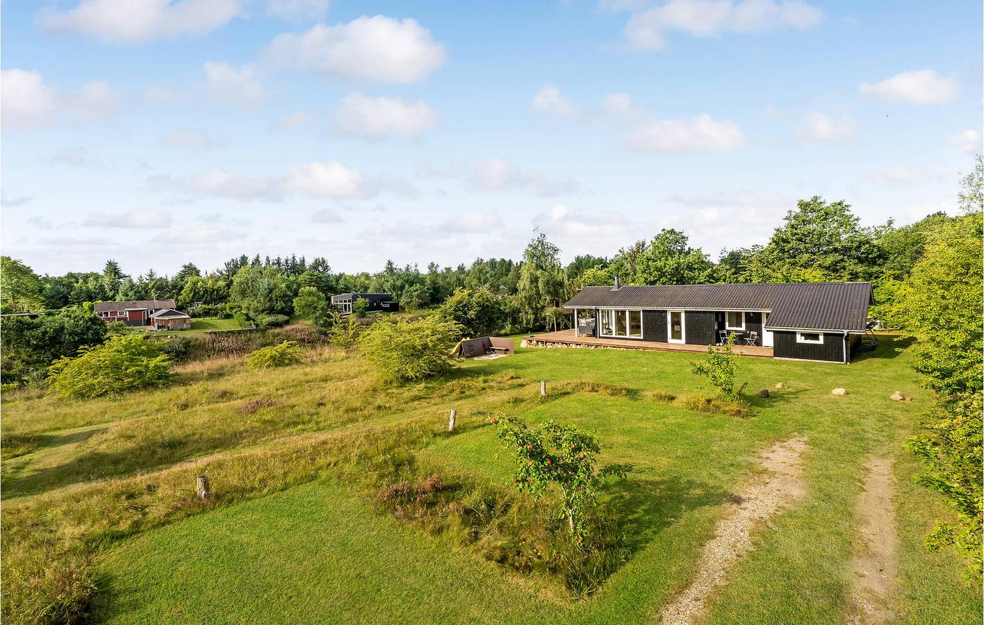 Vakantiehuis voor 6 personen met terras in Strandet, Limfjord in West-Jutland