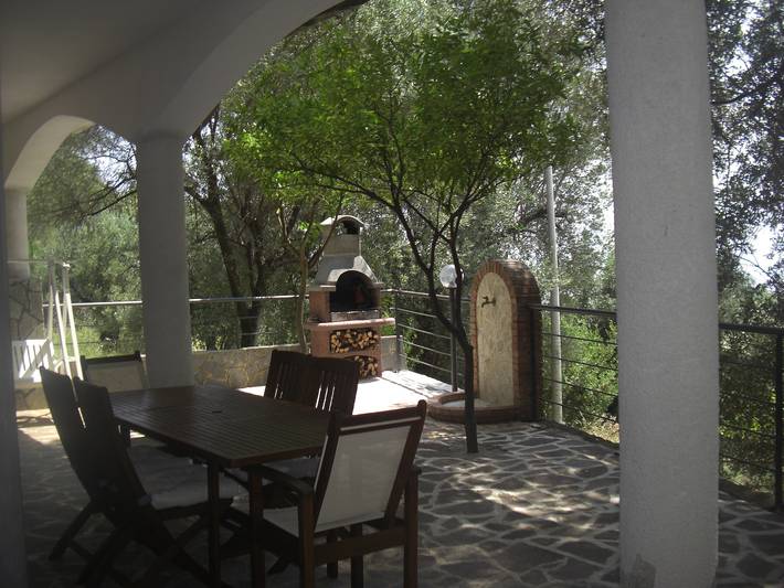 Appartamento per 11 persone, con Vista oceano e Balcone/Terrazza nonché Giardino e Panorama a Pisciotta