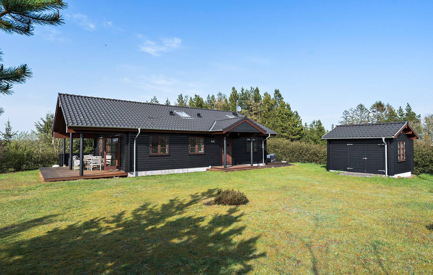 Ferienhaus für 8 Personen mit Garten in Ikast-Brande