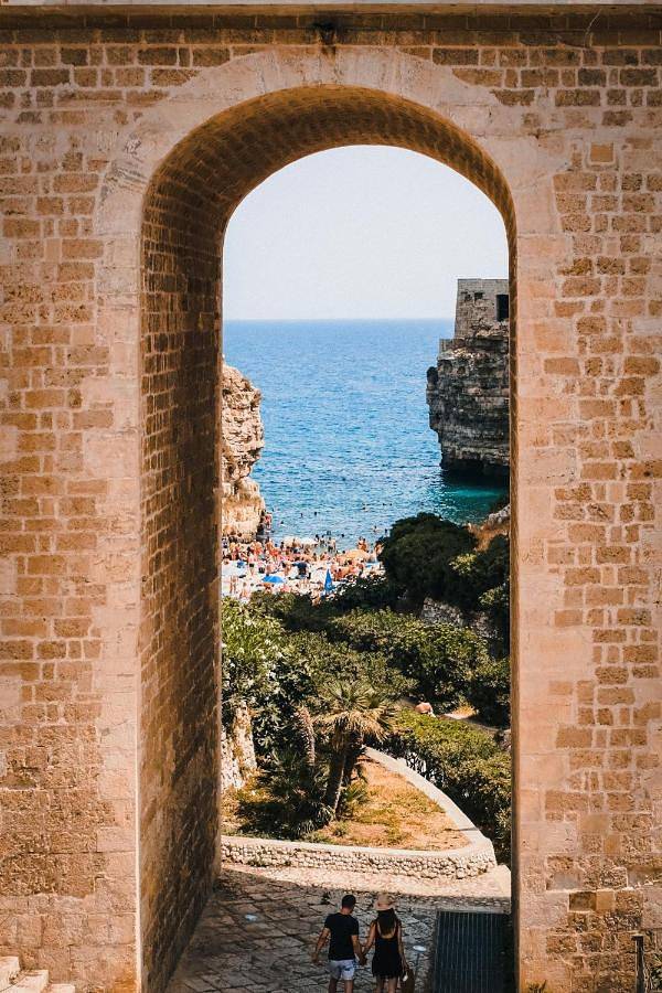 Villa pour 8 personnes, avec jardin et vue, animaux acceptés à Polignano a Mare