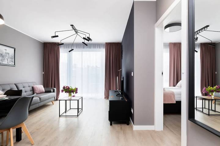 Gîte pour 4 personnes, avec balcon/terrasse à Poznań - 4