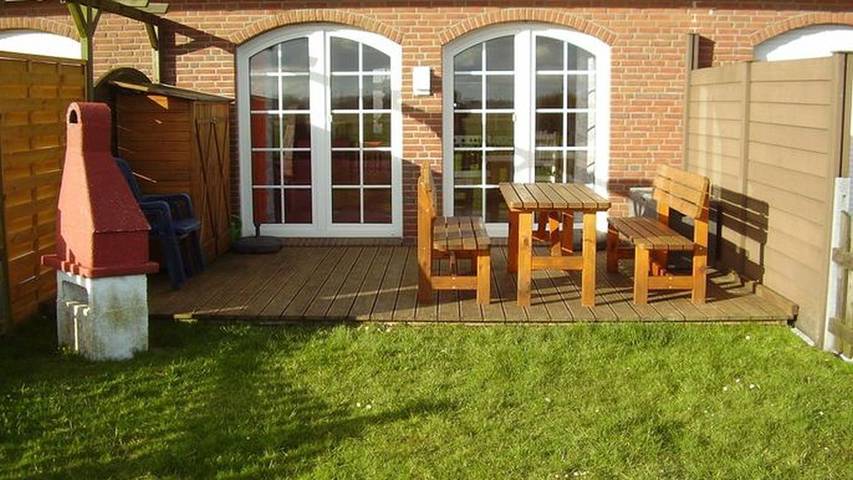 Ferienhaus für 6 Personen, mit Garten und Terrasse, mit Haustier in Dornumergrode