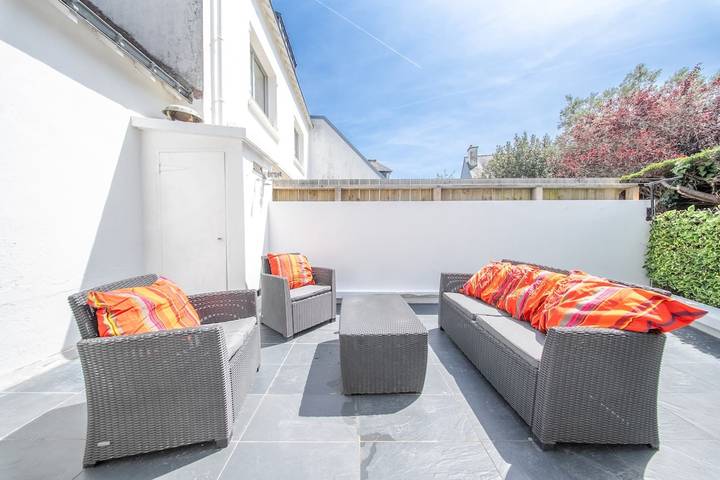 Appartement entier, La Perle du Port : Vue Panoramique et Terrasse in La Trinité-sur-Mer, Côte des Mégalithes