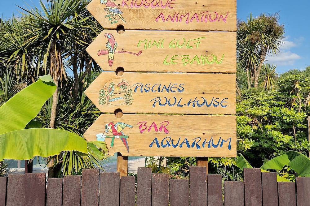 🌴 Mobile home 2 bedrooms - Large terrace - Camping Tropical Sen Yan à Mézos 🌞 in Mézos, Côte d’Argent