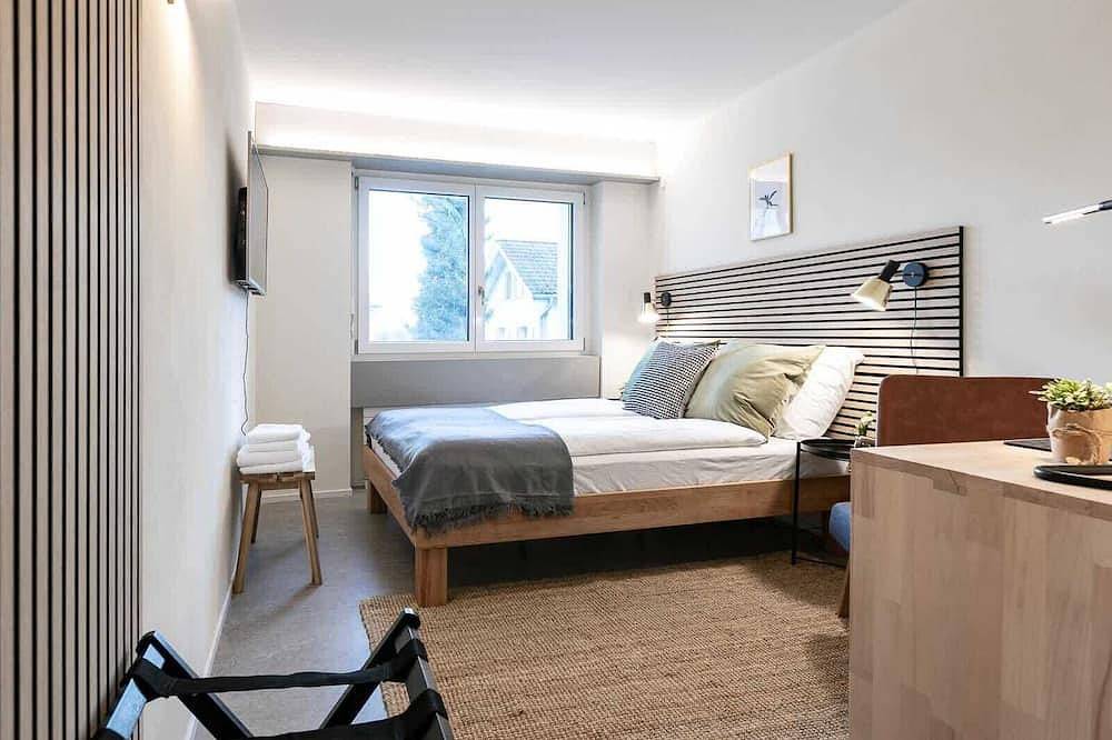Ganze Wohnung, Studio cozy brown (1) mit Dusche (plus Küche zur Mitbenutzung) in St. Gallen, Zürich Voralpen
