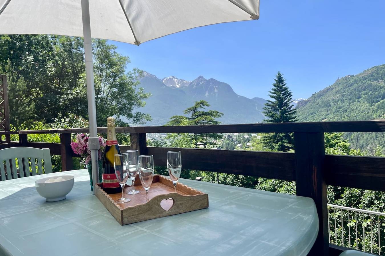 Geheel appartement, Vakantieappartement voor 4 personen met tuin in Briançon, Serre Chevalier