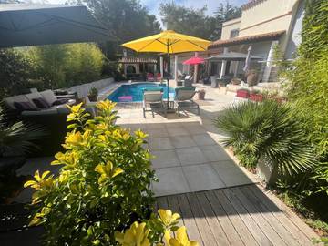 Maison d’hôte pour 2 personnes, avec jardin ainsi que jacuzzi et piscine à Agde