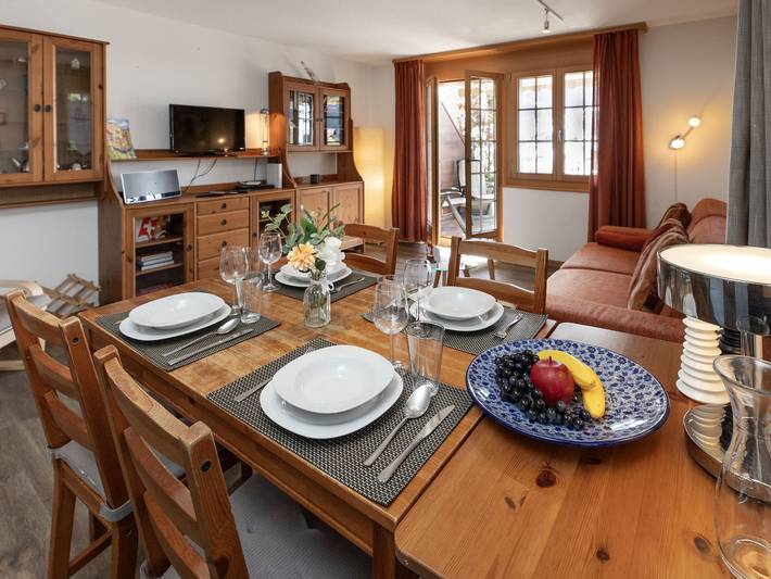 Gîte pour 4 personnes, avec vue ainsi que terrasse et jardin, animaux acceptés à Grindelwald - 2