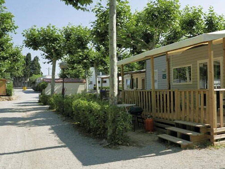 Camping International Riccione - Mobilhome 6 personas - Mobil-home | Confort | 3 Dormitorios | 6 Pers. | Terraza elevada | Aire acondicionado in Riccione, Provincia de Rimini