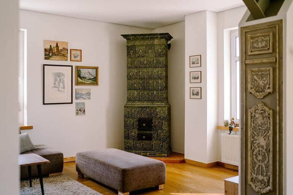 Ganze Wohnung, Ferienwohnung Radeberg - Großzügige Maisonettwohnung mit Dachterrasse in Radeberg, Oberlausitz