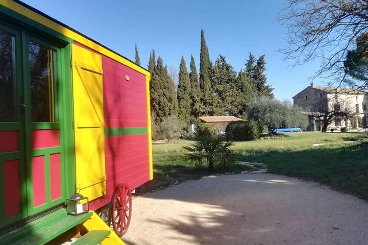 Maison d’hôte pour 3 personnes, avec Jardin et Piscine