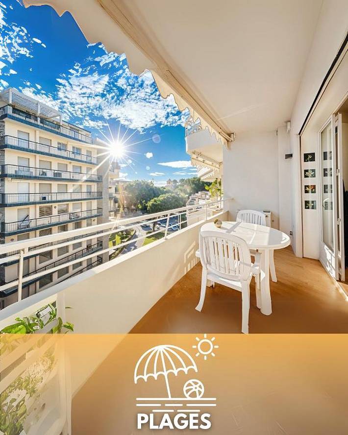Gîte pour 2 personnes, avec vue et jardin dans Port De La Pointe Croisette
