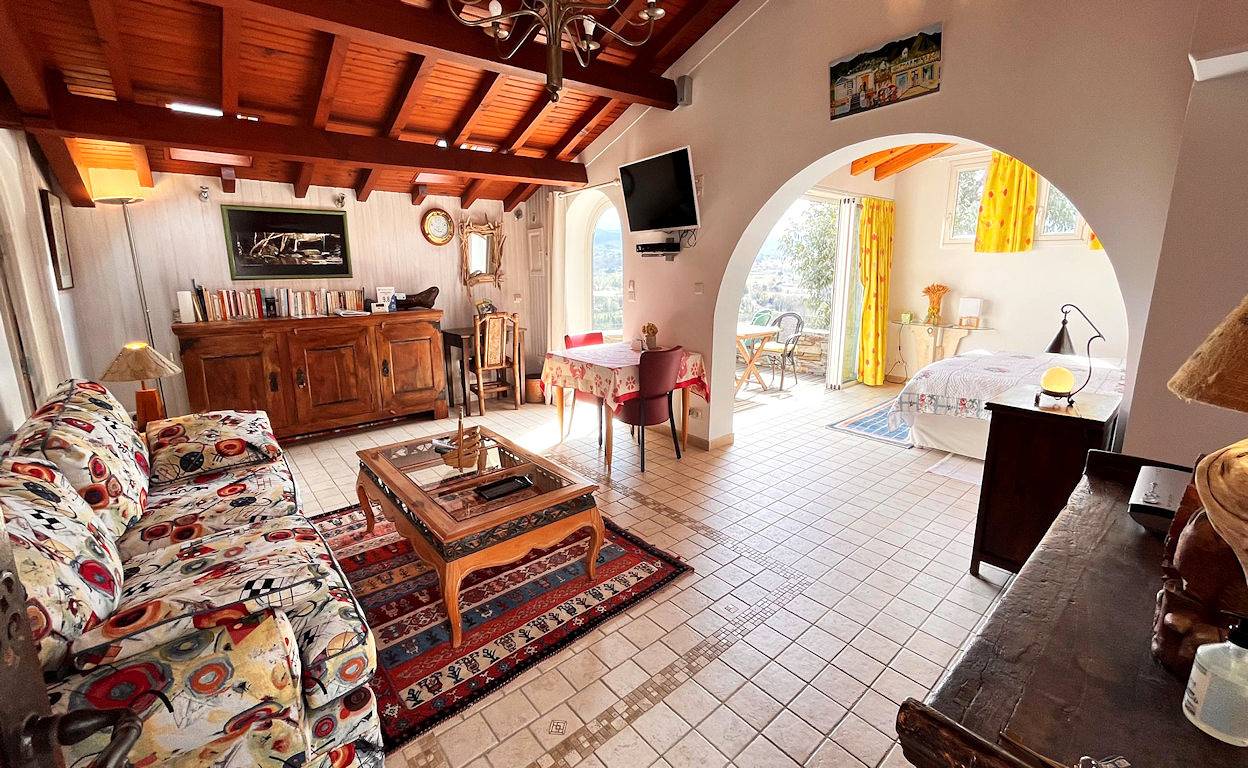 L'Olivette - Suite Canigou - Chambre d'hôtes - Suite Canigou in Eus, Région de Prades