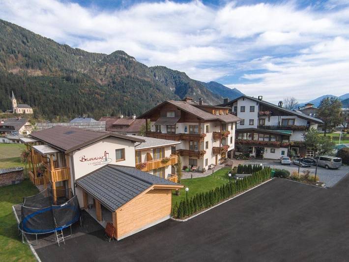 Hotel für 4 Personen, mit Balkon und Terrasse sowie Garten und Sauna in Gitschtal