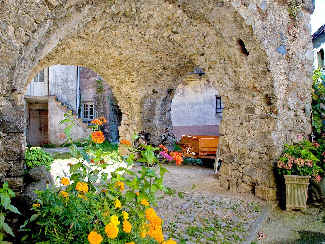 Wohnung in Rio nahe Römerbrücke in Rio (Sesta Godano), Sesta Godano