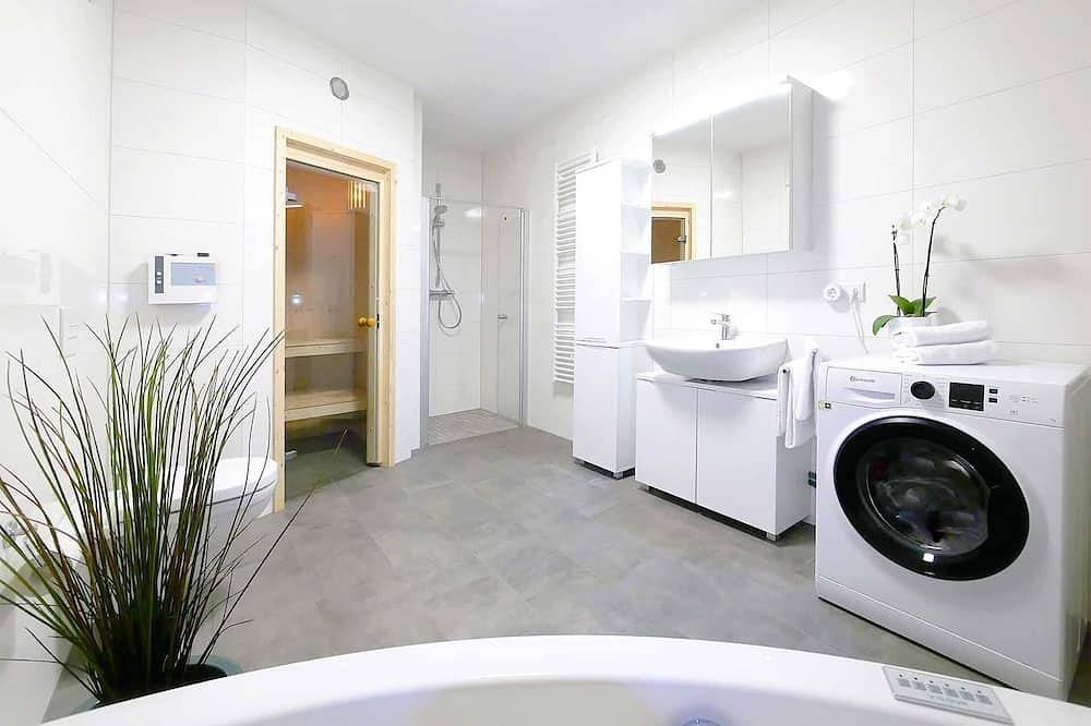 Ganze Wohnung, Apartment 1/8 mit Sauna, Whirlpool, Balkon inkl. Nk - Apartmenthaus in Storkower See, Wendisch Rietz