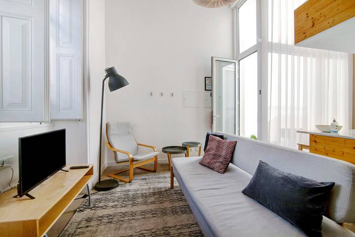 Studio entier, Studio 'Casa Vermelha I' avec terrasse, Wi-Fi et climatisation in Sé (Faro), Faro (Sé e São Pedro)