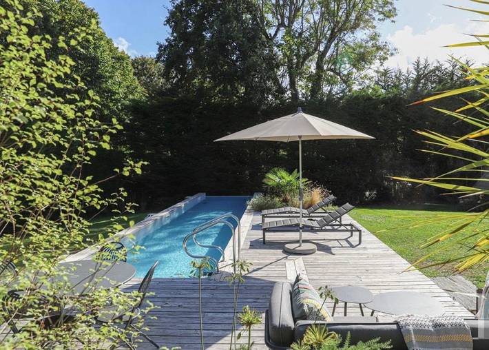 Villa pour 8 personnes, avec jardin et piscine à Dinard