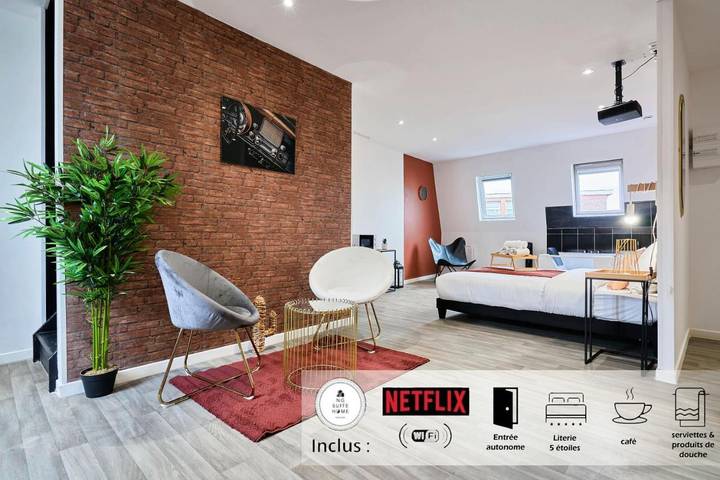Appartement de vacances pour 4 personnes, avec jacuzzi