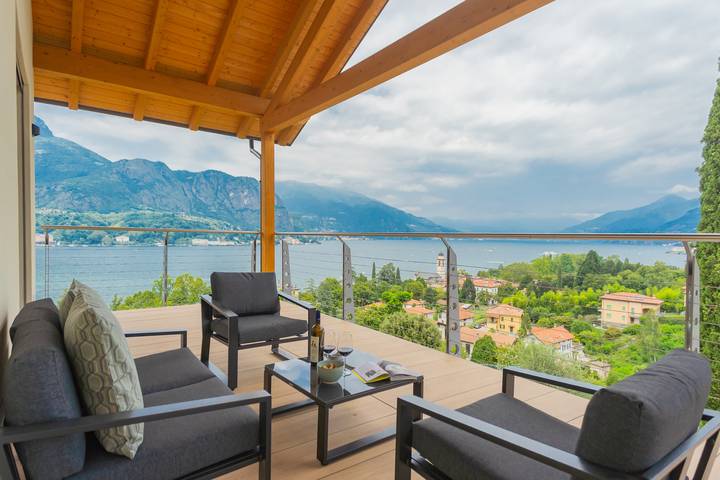 Location de vacances pour 8 personnes, avec terrasse ainsi que vue et vue sur le lac à Bellagio - 3
