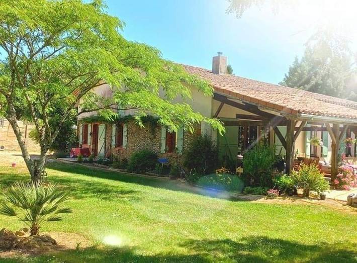 Maison de vacances pour 8 personnes, avec jardin et piscine