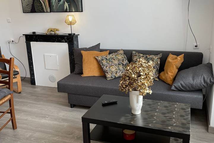 Gîte pour 4 personnes, avec terrasse, animaux acceptés