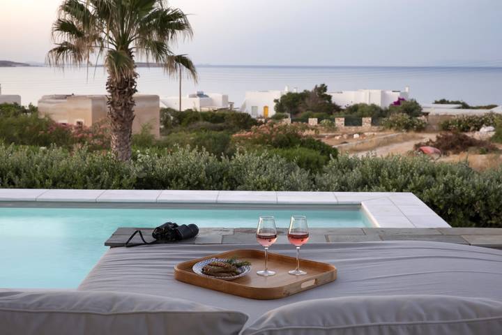 Villa pour 8 personnes, avec terrasse et jardin dans Paros - 2