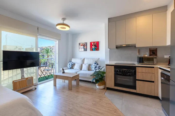 Apartamento de vacaciones para 2 personas, con vistas y balcón - 1