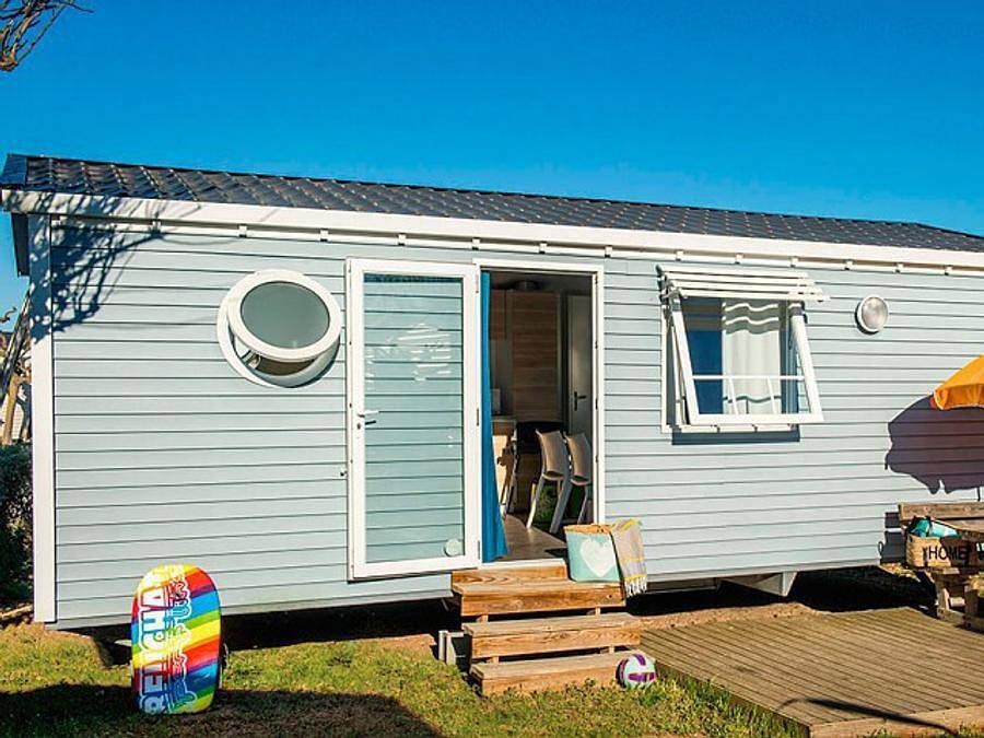 Camping Internazionale Eden  - Mobilhome 6 personnes - Mobil-home | Comfort | 2 Ch. | 4/6 Pers. | Terrasse simple | Clim. in San Felice del Benaco, Montagnes autour du lac de Garde