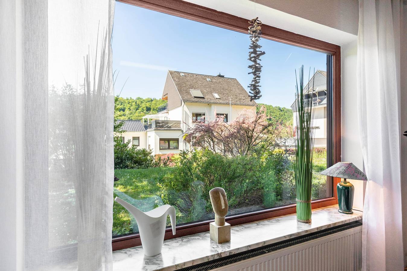 Ganze Wohnung, Fewo Wanderbar am Rhein mit privater Terrasse, privatem Garten und Wi-Fi in Kamp-Bornhofen, Mittelrhein