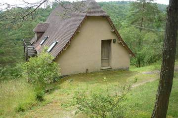 Gîte pour 2 personnes, avec balcon et jardin à Plazac