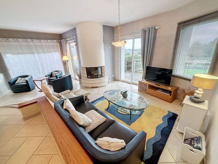 Casa cerca playa, 8 pers, 3 hab, jardín, Wi-Fi, aire ac. in Saint-Pair-sur-Mer, Côte de la Déroute