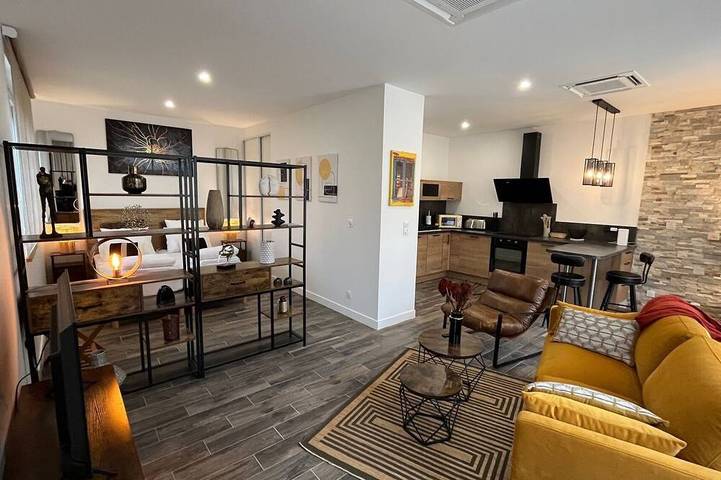 Appartement de vacances pour 2 personnes, avec terrasse et jardin