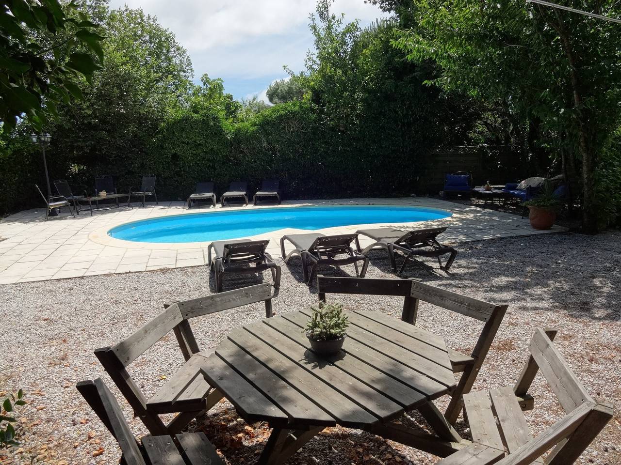 Maison de vacances « Bergerie L'Occitane » avec piscine privée, terrasse et Wi-Fi in La Caunette, Région de Béziers
