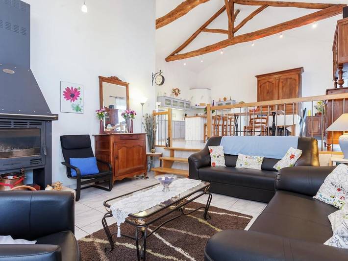 Maison de vacances pour 6 personnes, avec jardin et terrasse, animaux acceptés