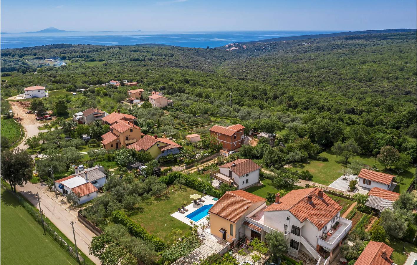 Ferienhaus für 8 Personen mit Terrasse in Peruski, Südküste Istrien