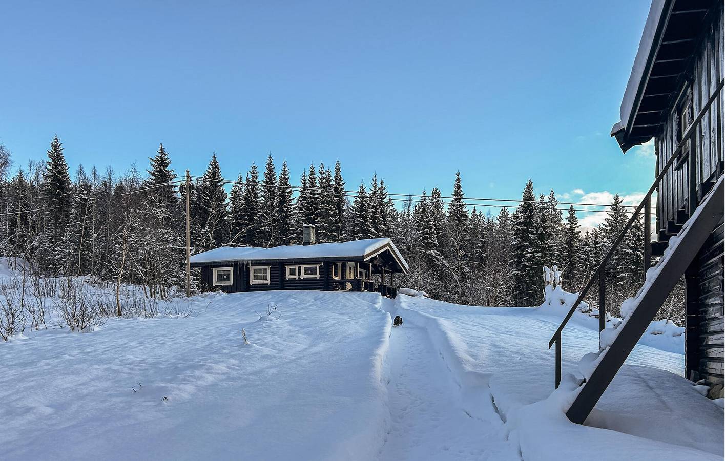 Feriehus for 6 personer med hage in Trysil 