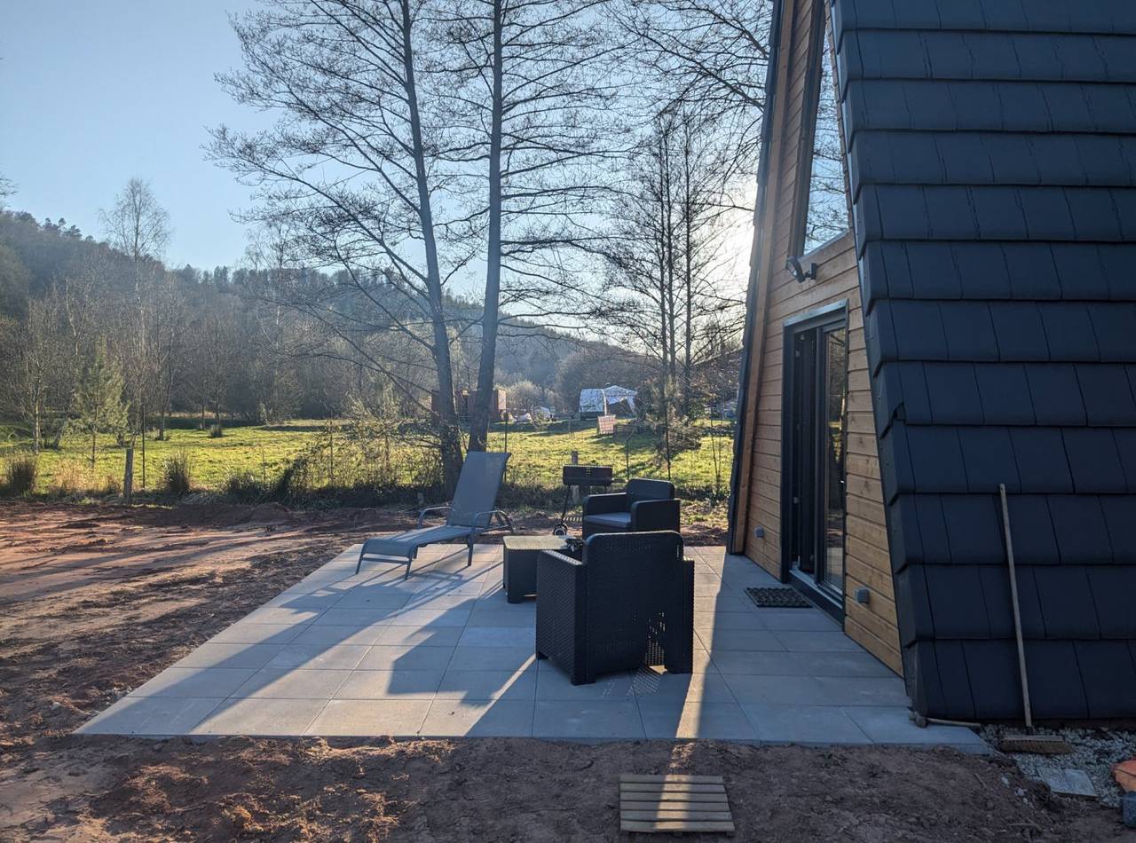 Chalet atypique en pleine forêt des Vosges du nord in Soucht, Sarreguemines
