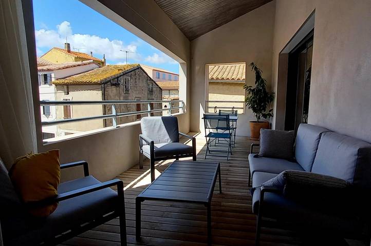 Gîte pour 6 personnes, avec terrasse à Gruissan - 4