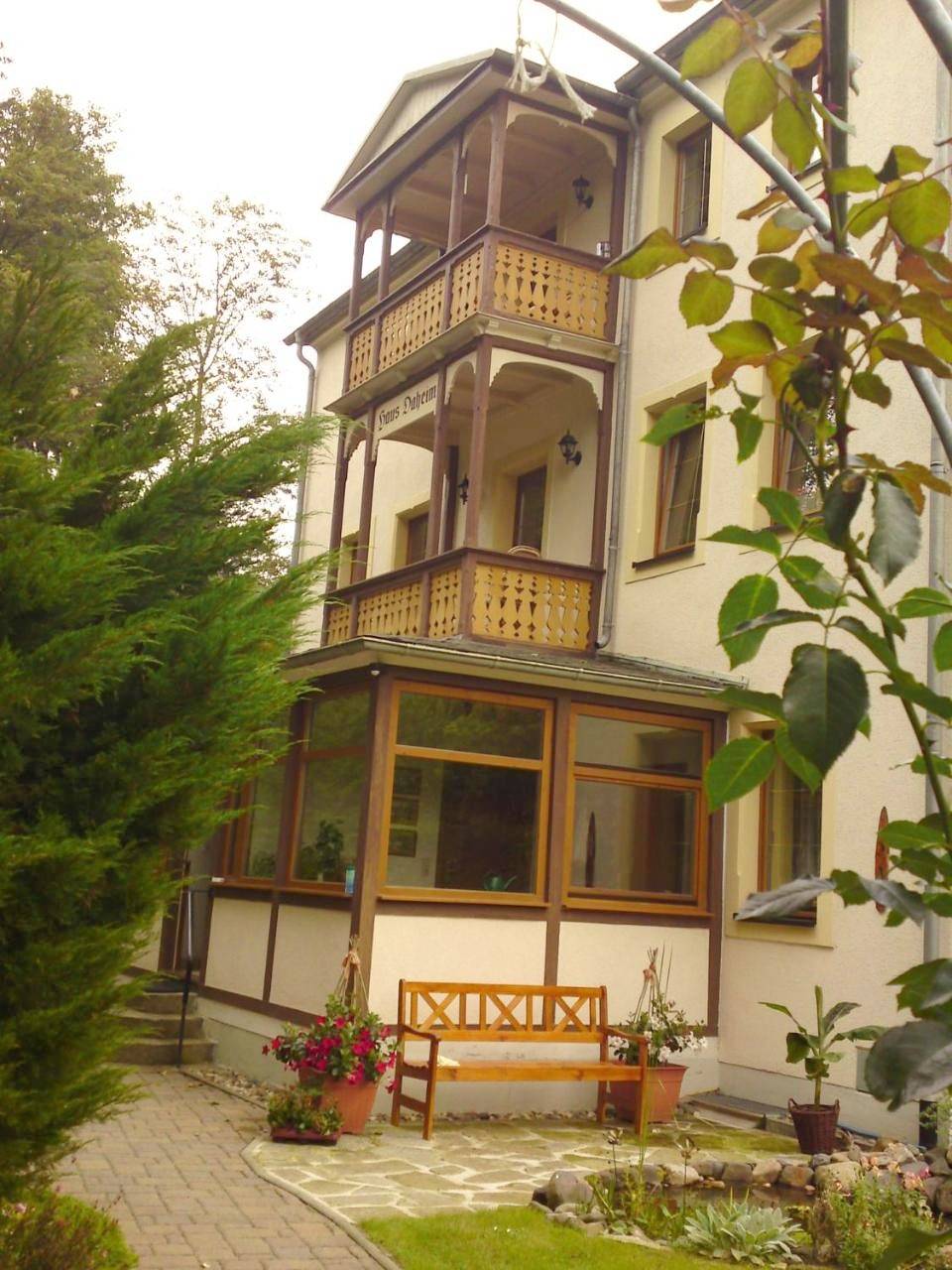 Geheel appartement, Apartment with Garden View in Bad Schandau, Elbezandsteengebergte