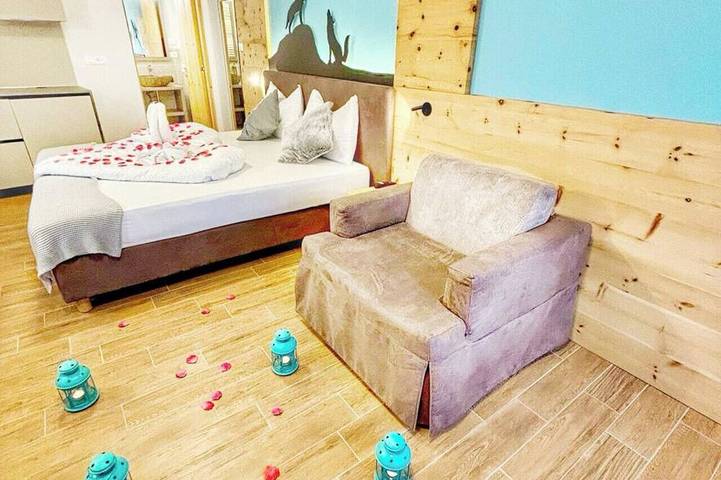 Gîte pour 2 personnes, avec balcon ainsi que jacuzzi et sauna à San Lorenzo in Banale - 3