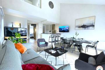 Gîte pour 6 personnes, avec terrasse, adapté aux familles à Deauville