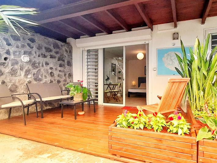 Gîte pour 2 personnes, avec terrasse aux Avirons - 2