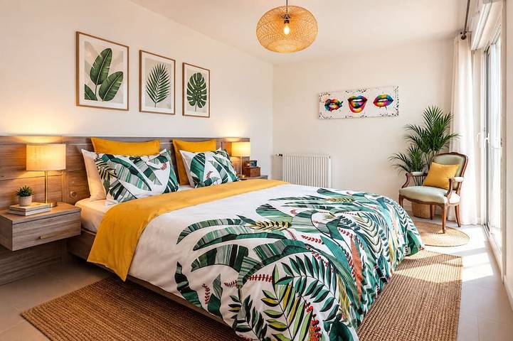 Apartamento de vacaciones para 6 personas, con balcón, Se admiten mascotas - 1